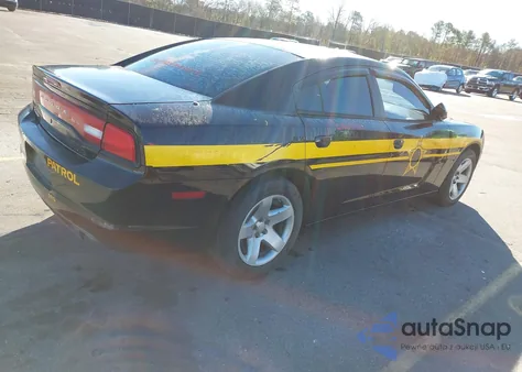 2014 Dodge Charger Police z USA, uszkodzony, nr VIN 2C3CDXAT4EH186054